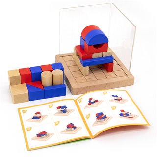 3D block building game